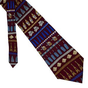 Save The Children Tie Larry Age 14 Magnificent Man Made Monuments Eiffel Tower